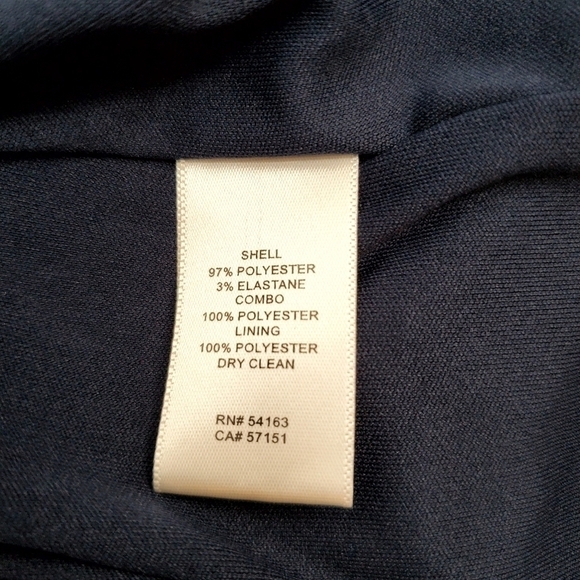 Eliza J Navy Blue Cold Shoulder Bell Sleeve Cocktail Dress - Picture 10 of 11